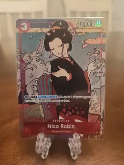 Nico Robin OP01-017 1st Anniversary Set Promo Card - Image 1