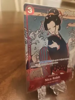 Nico Robin OP01-017 1st Anniversary Set Promo Card - Image 2