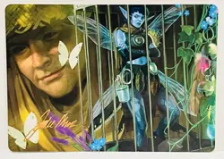 Cooped Up Art Card (Gold-Stamped Signature) - #1-Art Series:Wilds of Eldraine-NM - Image 1