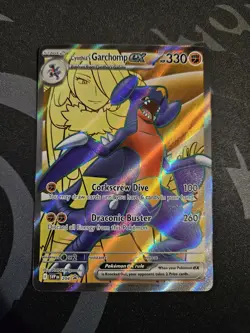 Cynthia's Garchomp ex 204 Sv: Scarlet & Violet Promo Cards Holo NM - Image 1
