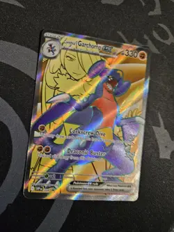 Cynthia's Garchomp ex 204 Sv: Scarlet & Violet Promo Cards Holo NM - Image 3