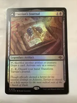 MTG LCI: Tarrian’s Journal The Tomb Of Aclazotz (Artifact) Foil Rare 0126 - Image 1