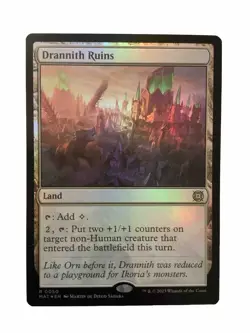 MTG MAT: Drannith Ruins March of the Machine: The Aftermath 50 Regular Rare Foil - Image 1