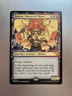 Rakdos, Patron Of Chaos - 320 - MTG: Murders at Karlov Manor - Showcase - Mythic - Image 1
