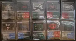 All 10 Rooms Complete Set - MTG Ravnica Clue Edition Borderless Lands - Image 1