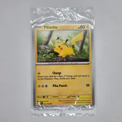 🔥 Pokemon TCG 🔥 Eevee + Pikachu Pokemon Together Stamp Exclusive Sealed Promo - Image 3