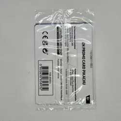 🔥 Pokemon TCG 🔥 Eevee + Pikachu Pokemon Together Stamp Exclusive Sealed Promo - Image 4