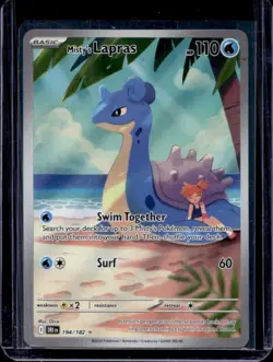 2025 Pokemon Destined Rivals Misty's Lapras #194/182 - Image 1