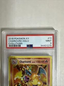 2016 Pokemon CHARIZARD XY Evolutions HOLO PSA 9 - Image 2