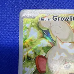 Pokemon TCG Hisuian Growlithe Twilight Masquerade IR 181/167 - Image 2