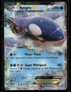 2015 Pokemon Black Star Promo Kyogre EX #XY41 Ultra Rare - Image 1