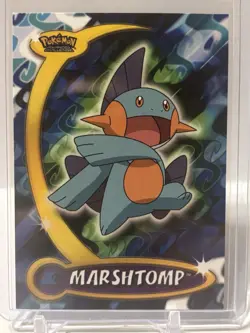 Marshtomp Pokemon Topps 2004 Advanced Challenge 43 - Image 1
