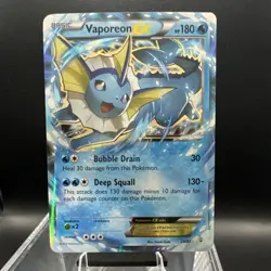 Pokemon Vaporeon ex Generations 24/83 Ultra Rare Holo Basic HP180 - Image 1