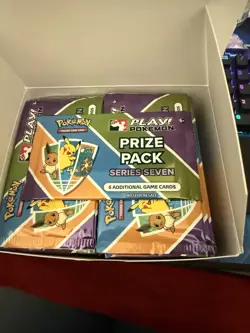 Play! Pokemon Prize Pack Series 7 Box - Booster Packs x50 Sealed - Image 1