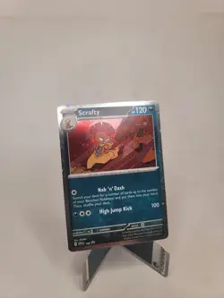 Scrafty Cosmos Holo Pokemon Scarlet & Violet Black Star Promo 188 Near Mint - Image 2