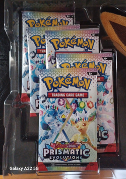 Pokemon Scarlet & Violet Prismatic Evolutions Accessory Pouch Special Collection - Image 3