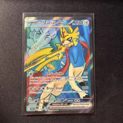 Hop's Zacian ex 176/159 Ultra Rare Sv09: Journey Together Pokemon NM - Image 1