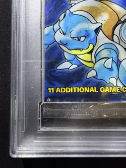 Pokemon TCG - 1999 Base Set Unlimited Blastoise Art Sealed Pack - PSA 10 - Image 4