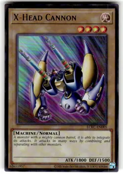 X-Head Cannon LCKC-EN005 Legendary Collection Kaiba Unlimited NM - Image 1