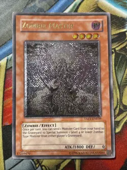 1x YuGiOh TAEV-EN039 Ultimate Rare Twilight Edition Zombie Master LP/MP - Image 1