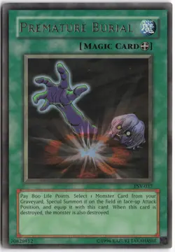 Yugioh - Premature Burial PSV-037 Unlimited - Pharaoh's Servant - Image 1