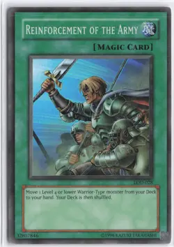 Yugioh - Reinforcement of the Army LOD-028 Unlimited - Legacy of Darkness - Image 1