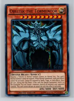 Legendary Decks II Obelisk the Tormentor #LDK2-ENS02 12652 - Image 1