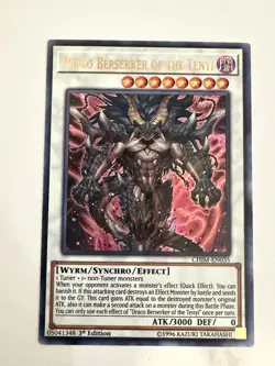 Draco Berserker of the Tenyi CHIM-EN035 Chaos Impact 1st Edition - Image 1