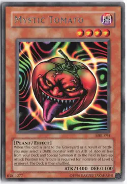 Yugioh - Mystic Tomato MRL-094 Unlimited - Magic Ruler - Image 1