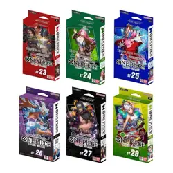 NEW One Piece TCG 6x Starter Deck Set ST-23 ST-24 ST-25 ST-26 ST-27 ST-28 Sealed - Image 1