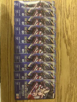 One Piece OP-14 EB04 Single Sleeved Booster Pack Lot of 10 | Sealed | In Hand - Image 1