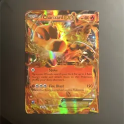 Pokemon Charizard EX Promo Holo XY29 180 HP XY Basic Card Stock - Image 1