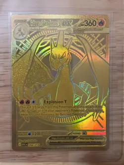 🔥Mega Charizard X EX Gold Hyper Rare - Ascended Heroes - Pokemon Card - NM/M🔥 - Image 1