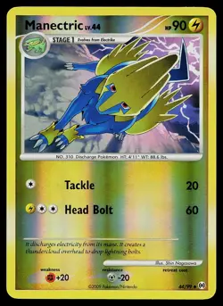 Pokemon Card - Manectric Arceus 44/99 Reverse Holo - Image 1