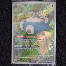 Snorlax SVP EN 051 Black Star Promo Scarlet & Violet Pokemon 151 Card - SEALED - Image 1