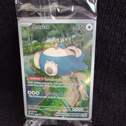 Snorlax SVP EN 051 Black Star Promo Scarlet & Violet Pokemon 151 Card - SEALED - Image 3