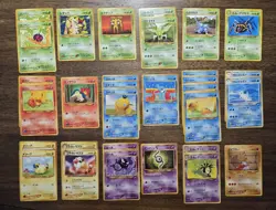 Huge Collection Bulk Lot of 49 Pokemon Cards Japanese Neo Destiny MP-HP - Image 1