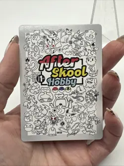 After Skool Hobby V2 #76 Ditto Mewtwo Holo Fan Art Card Genetic Mystery Pokemon - Image 4