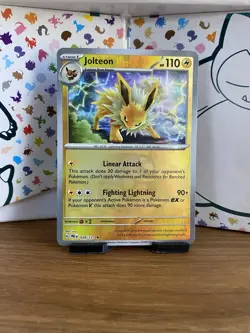 Pokemon TCG Prismatic Evolutions Jolteon Card Master Ball 29/131 - Image 1