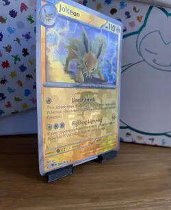 Pokemon TCG Prismatic Evolutions Jolteon Card Master Ball 29/131 - Image 2