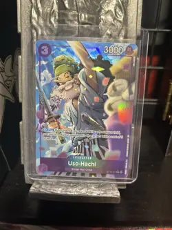 Bandai Uso-Hachi ST18-001 Premium Booster Vol. 2 Alt Art Foil One Piece TCG Card - Image 3
