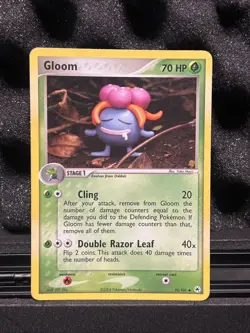 Pokemon EX Hidden Legends Gloom Reverse Holo Card 35/101 LP Condition - Image 1