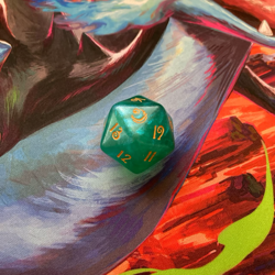 Lorwyn Eclipsed Oversized Spindown Life Counter Magic The Gathering D20 Die - Image 1