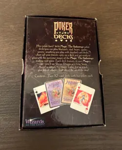 MTG (Magic the Gathering) Poker Decks New - Sealed! - Image 4