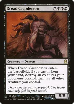 Dread Cacodemon R Commander Normal NM - Image 1