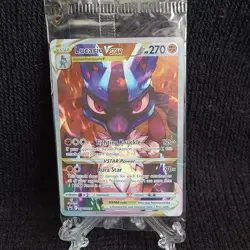 SEALED Pokemon Lucario VSTAR SWSH291 Crown Zenith Holo Black Star Promo NM - Image 3