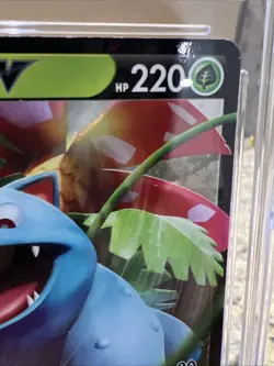 Venusaur V Pokemon TCG 2020 Champions Path 001/073 BLUE LABEL CGC 9.5 Gem 10 SUB - Image 4