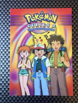 Topps 2000 Pokemon - TV Animation Edition Series 2 Checklist, Blue Logo, MINT - Image 1