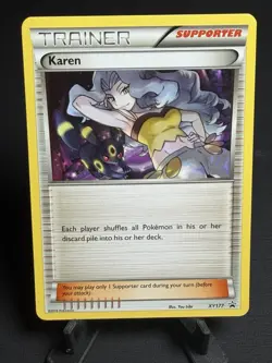 Karen XY177 Pokemon Black Star Promos - Image 1