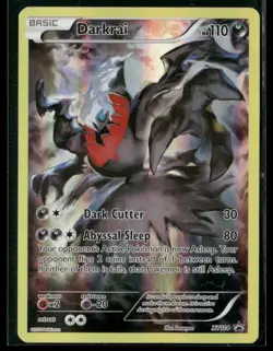 2016 Pokemon Black Star Promo Darkrai #XY114 LP - Image 1